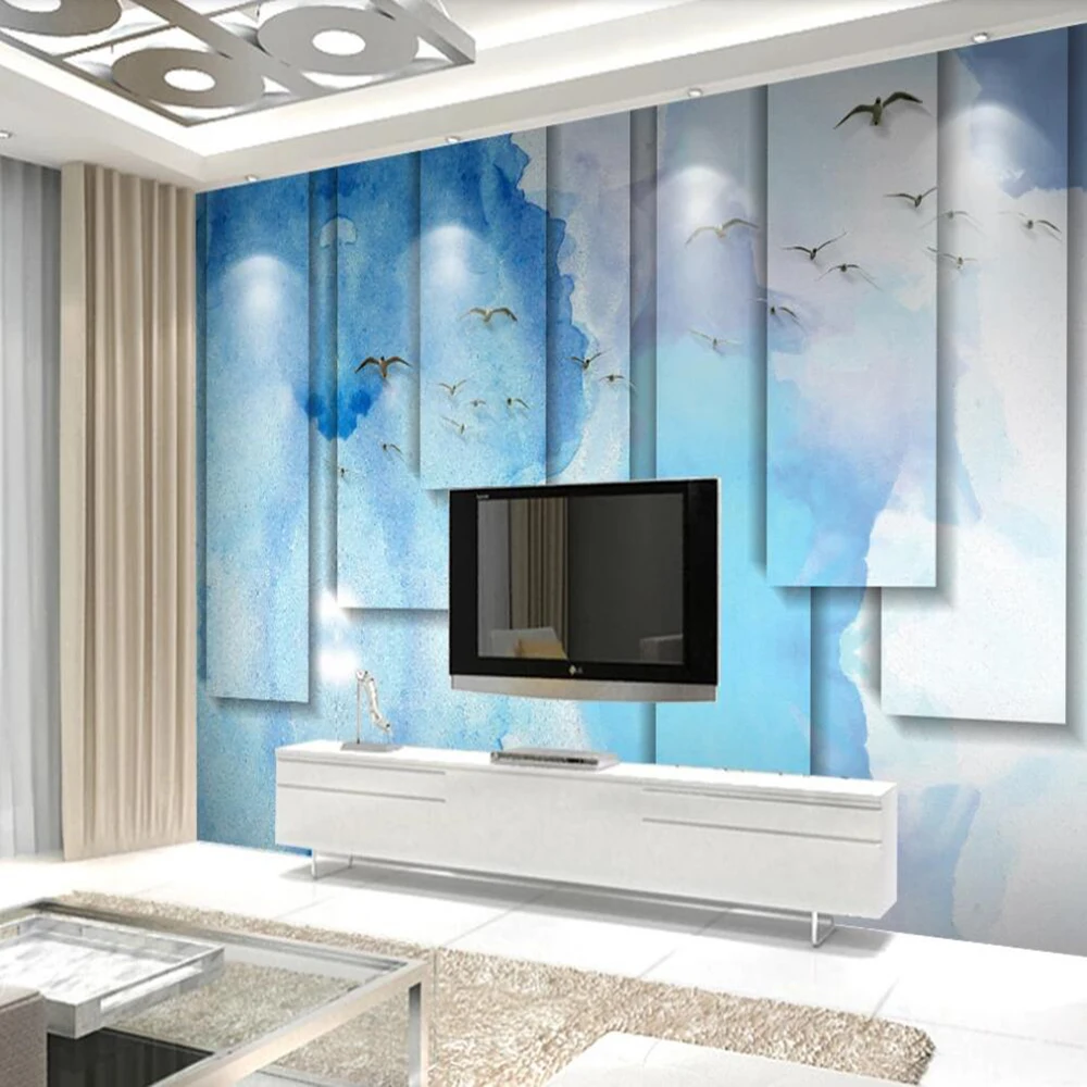 3D-обои Milofi на заказ настенные 3D трехмерные новые китайские чернила пейзаж стена