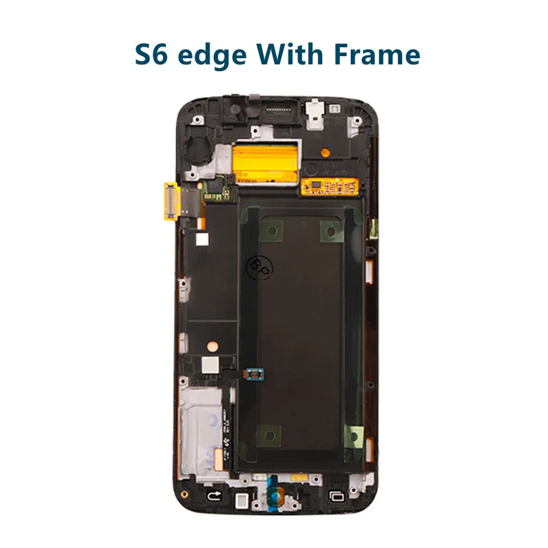 

5.1''ORIGINAL AMOLED LCD Display for SAMSUNG Galaxy S6edge LCD Display Touch Screen Digitizer Assembly with Frame G925 G925F