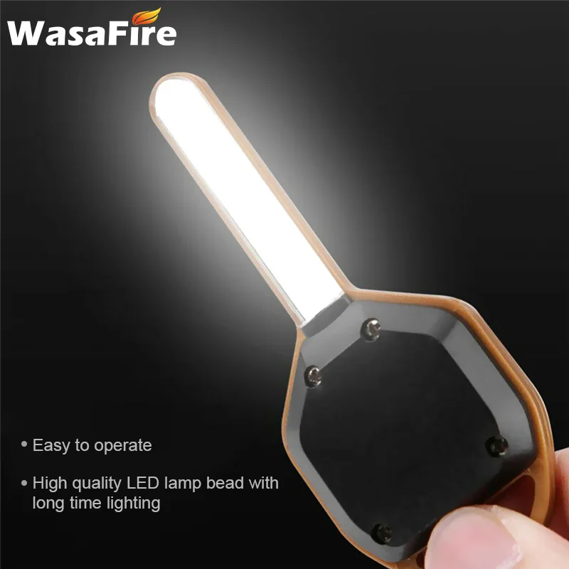 Фонарик Wasafire со встроенным аккумулятором портативная Светодиодная лампа с