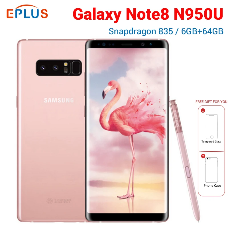 samsung Galaxy Note8 Note 8 N950U 6 ГБ 64 Гб мобильный телефон Verizon версия 6," Snapdragon 835 NFC 4G Android телефон