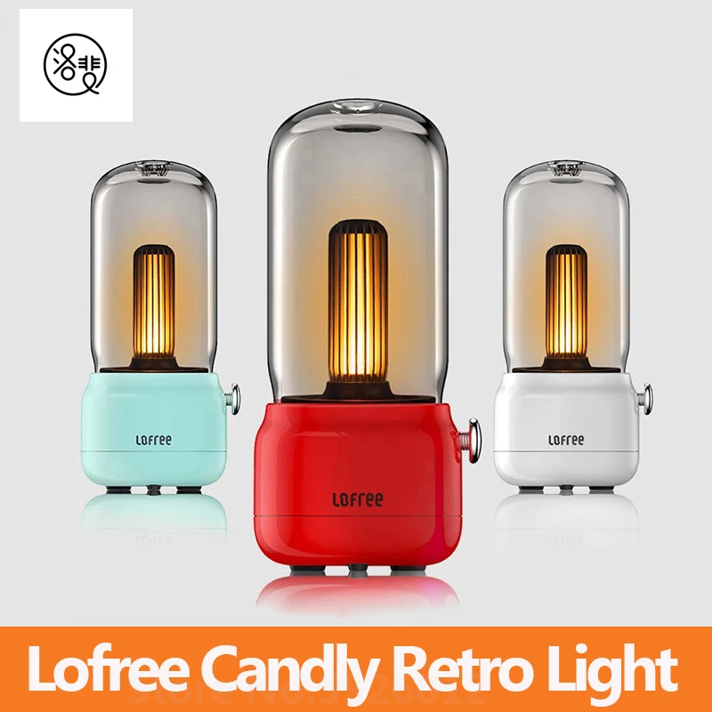 Ретро-свеча Lofree 1800k два режима освесветильник зарядка через USB/зарядка подставка