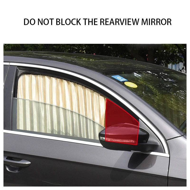 Солнцезащитный козырек для боковых окон автомобиля занавеска с защитой от УФ