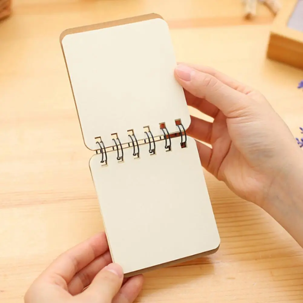 1Pc Mini Portable Snow Thunder Moon Rain Coil Book Pocket Notebook Notepad Kids Student Writing Supply Weather Forecast Series | Канцтовары