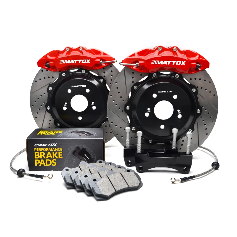 

Big Brake Kit 6 Piston Caliper Front Brake Caliper 2-Piece Rotor 355x32mm For Mazda-CX-5 CX-5 CX-7 2016-2021 19Inch Wheels