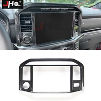 jho abs carbon grain navigation panel side vent outlet overlay cover trim for ford f150 2021 f150 car accessories