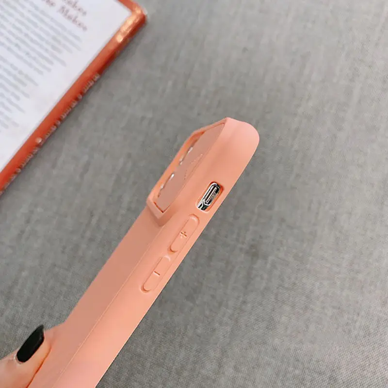 Защита камеры противоударный чехол для телефона iPhone 11 Pro X XR XS Max 7 8 6 Plus сплошной