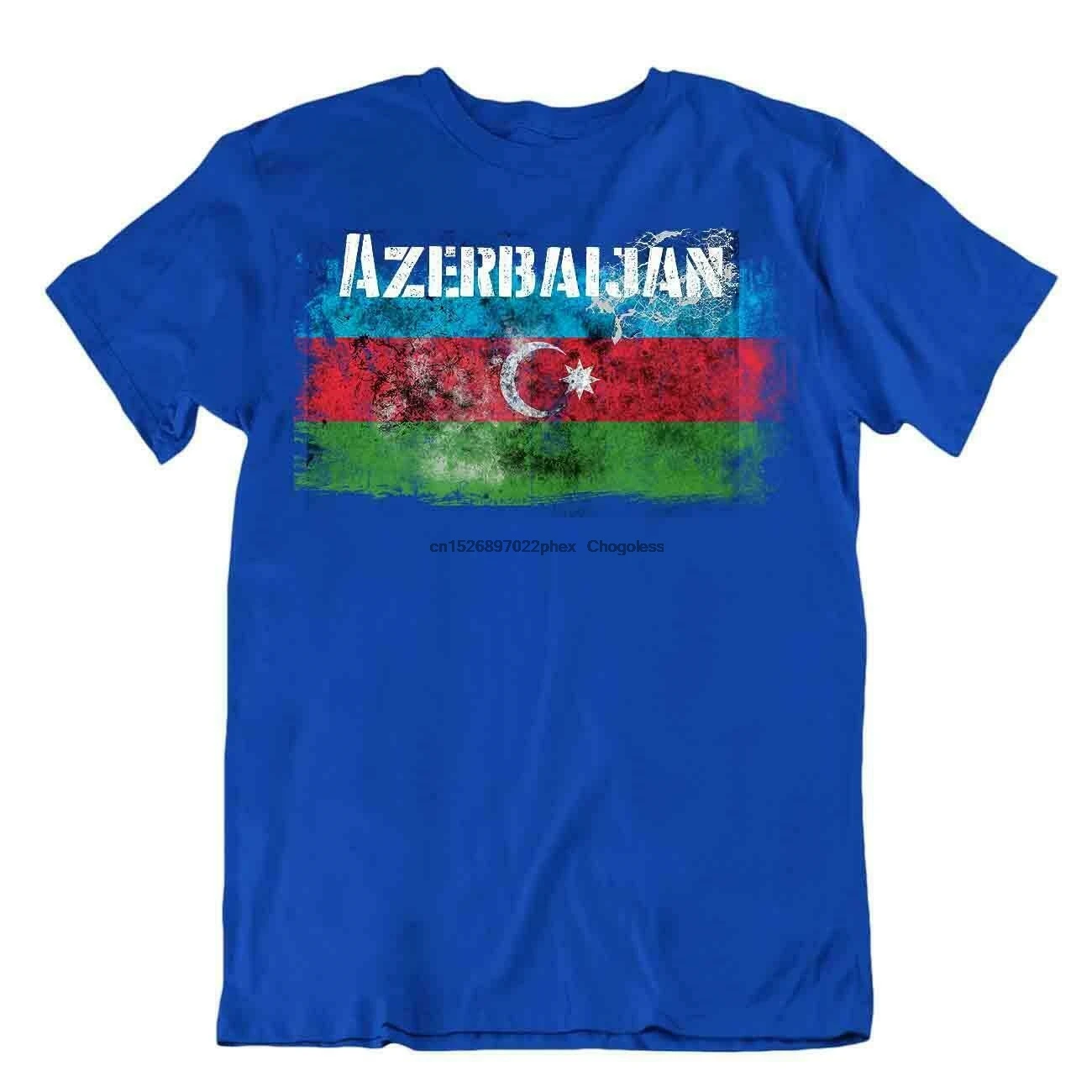 Азербайджанский флаг футболка карта города замечательный BEST трико