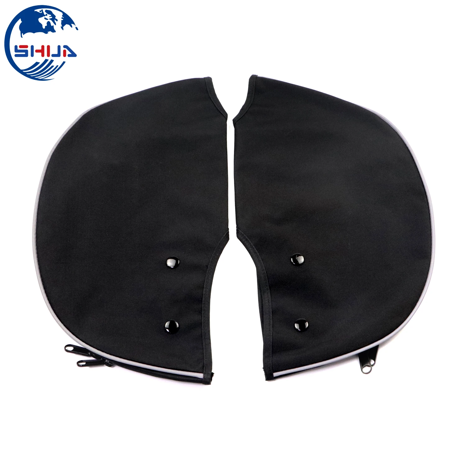 Motorcycle Soft Lowers Chaps Leg Warmer Bag For Harley Sportster XL 883 1200 w/ Engine Guard |