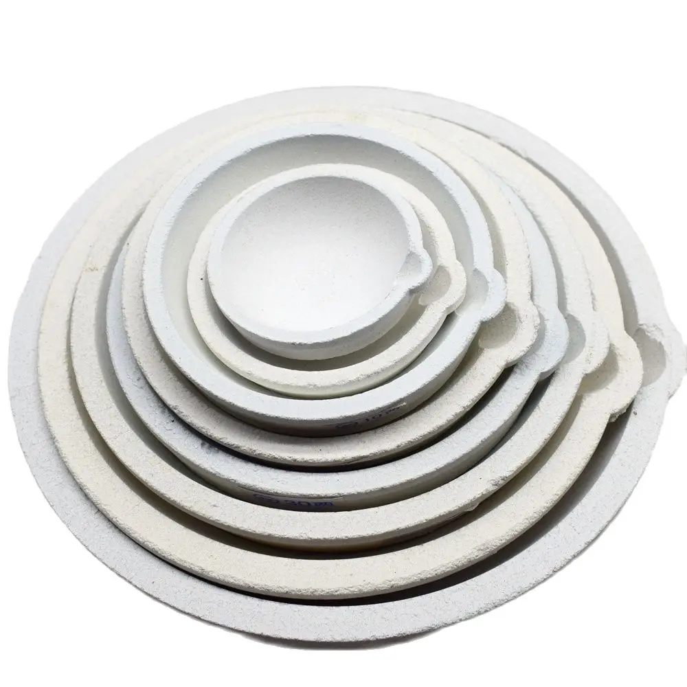 Плавильная чаша из кварцевого силикагеля 500 г 78 мм плавильный тигель золотой