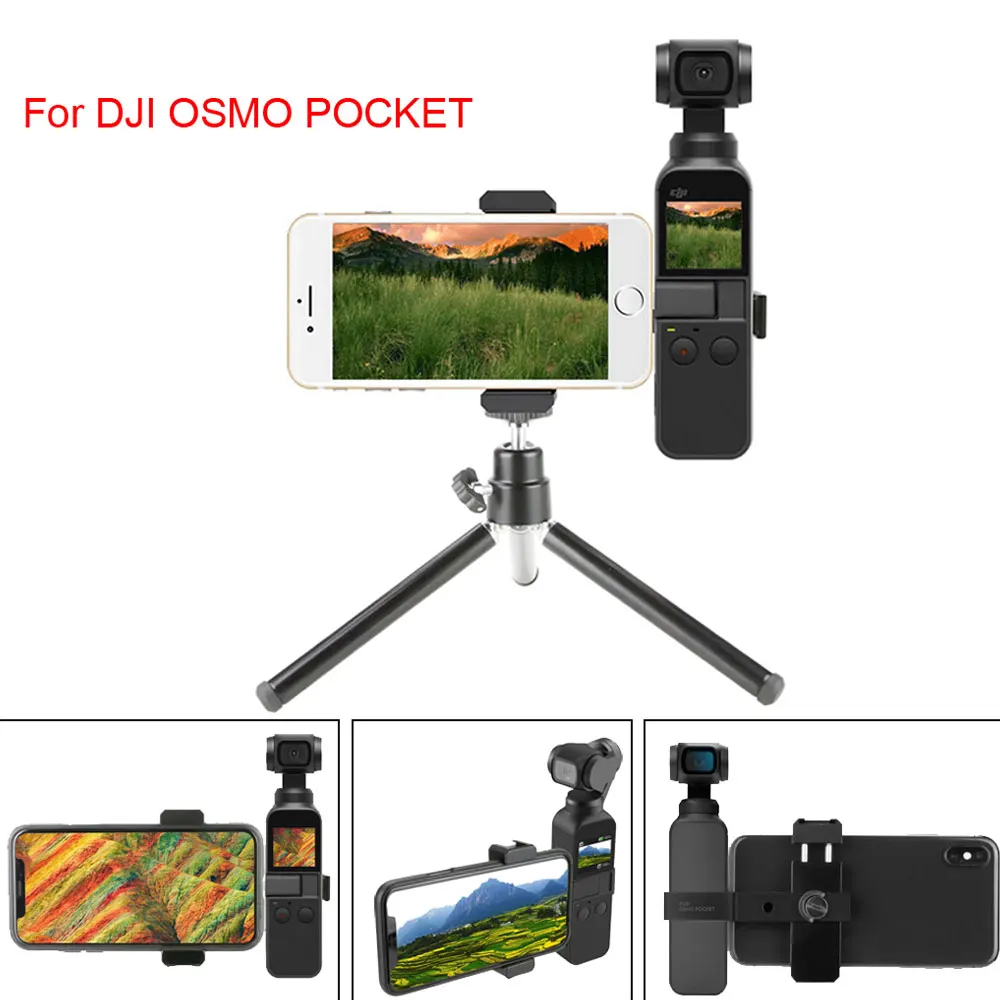 Карманный Штатив для DJI Osmo металлический держатель телефона кронштейн коннектор