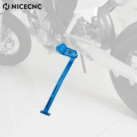 nicecnc racing motorcycle side stand kickstand aluminum for yamaha yz450f yz250f yz 250f 450f 2014 2022 2021 parking side stand
