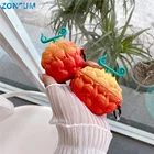 ZONEUM для AirPods pro 1 2 3 чехол s flame Portgas  D  Ace Devil фруктовый чехол для наушников Мягкий чехол для наушников