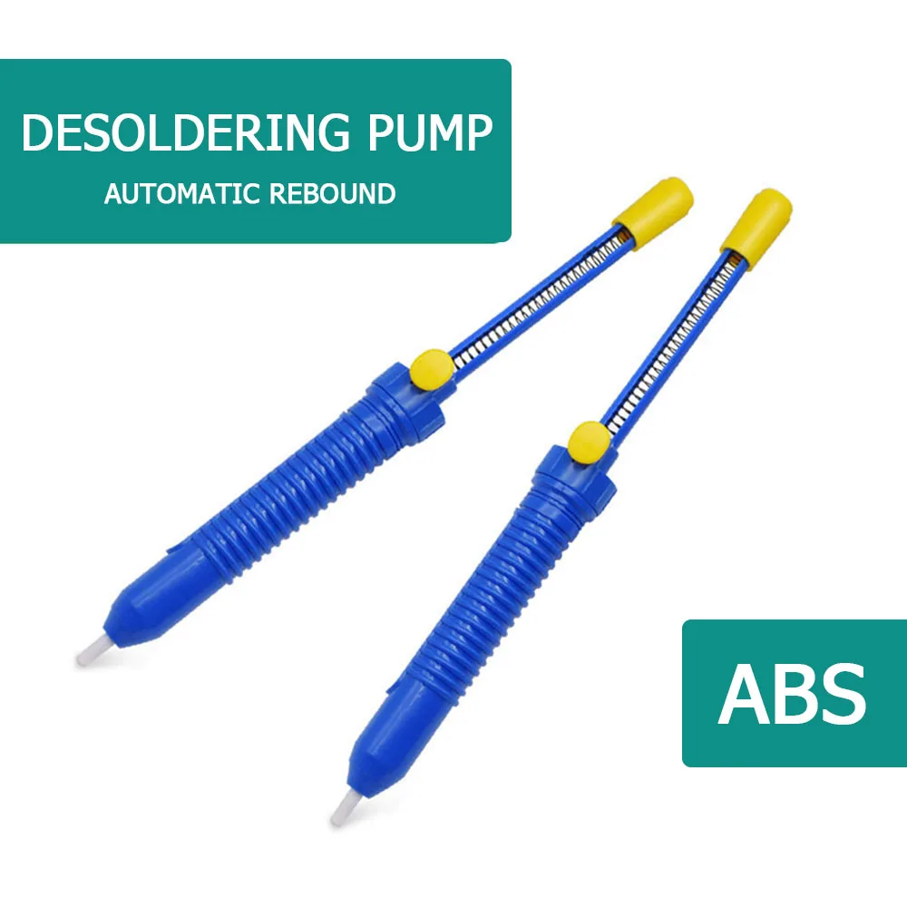 

Desoldering Pump Pen Suction Tin Sucker Gun Lengthened Tool Remove Tin Vacuum For PCB Circuit Solder Iron Hand Welding Tools