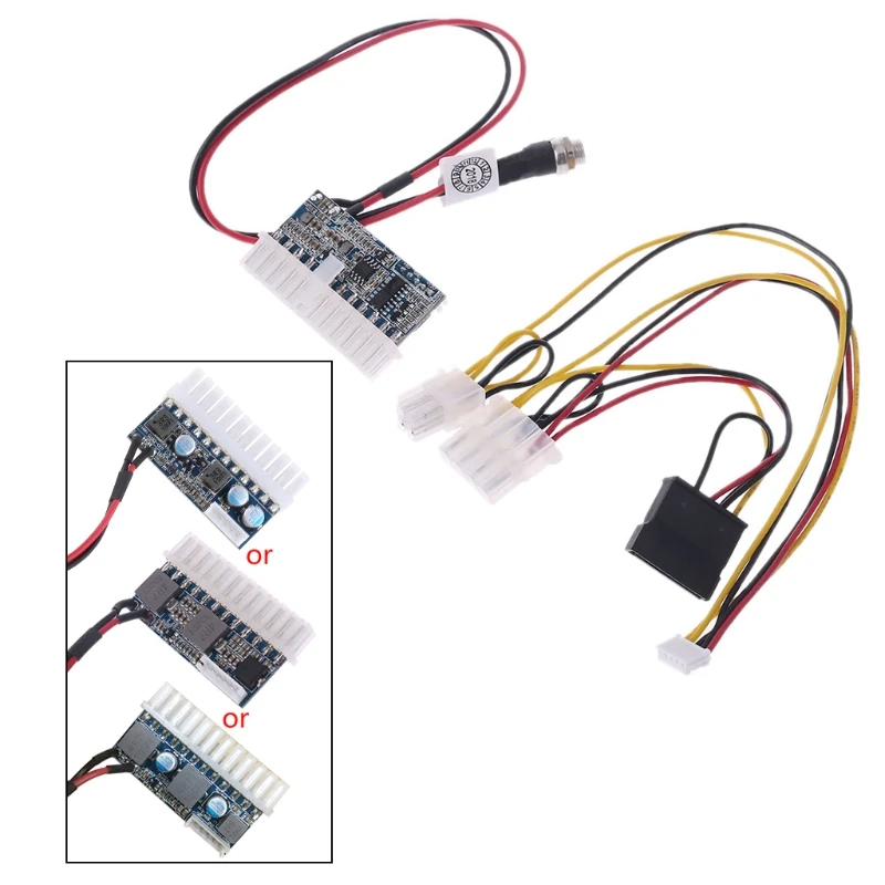 24Pin 160 Вт DC 12 В Pico ATX переключатель PSU автомобильный мини ITX модуль источника