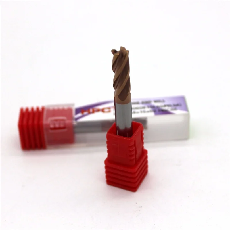 

6R1*6*50 / 6R0.5*6*50 of 4 flutes HRC 55 corner radius milling cutter, end mills