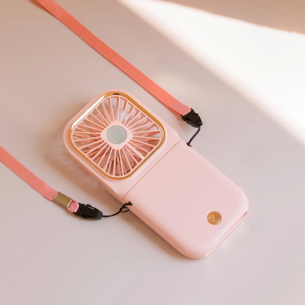 

Portable Folding Neck Fan Small USB Cooler Rechargeable Ventilador Outdoor Travel Handheld Silent Mini Electric PC Cooling Fans