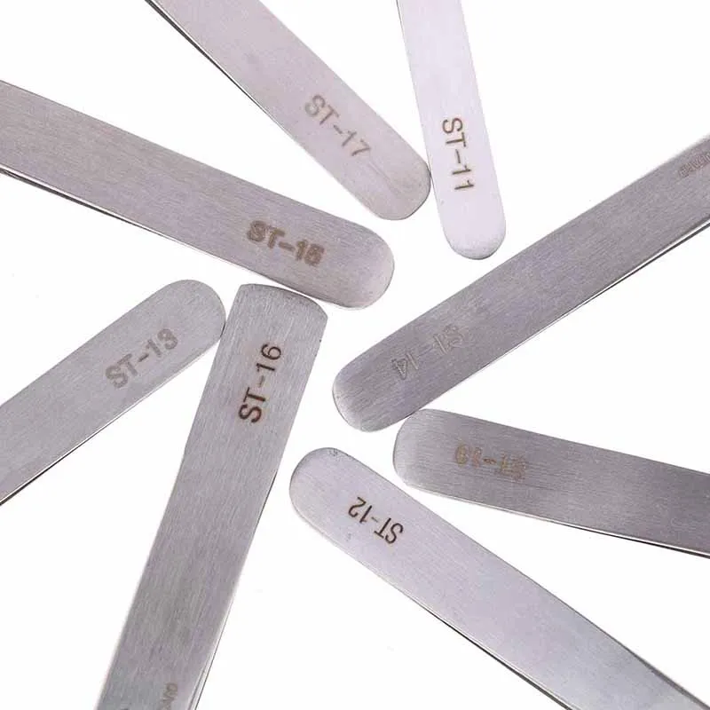 8 стилей из нержавеющей стали пинцет натуральная SP серии высокой точности для