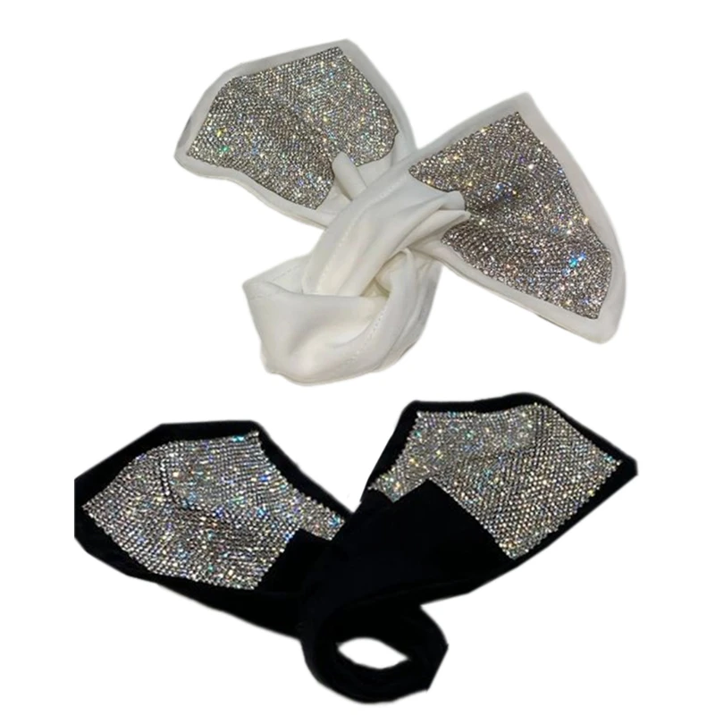 

Deft Bun Hair Bun Maker French Vintage Rhinestone Cloth Clip Reusable Bun Maker