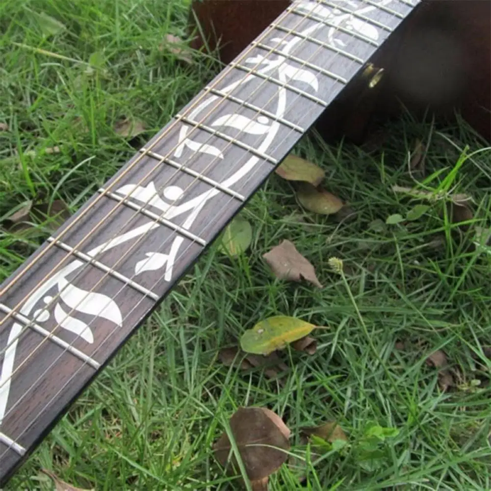 elektrische akustische gitarre aufkleber inlay aufkleber ultra dünne griffbrett aufkleber für gitarre zubehör free global shipping
