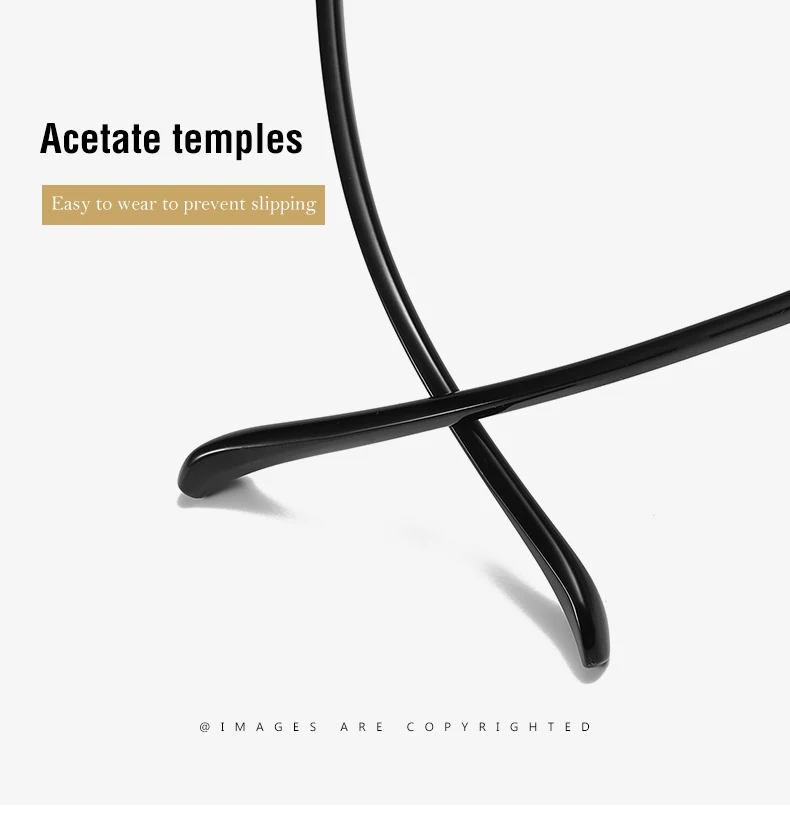 

New anti-blue light goggles metal men's flat glasses classic fashion frame glasses women