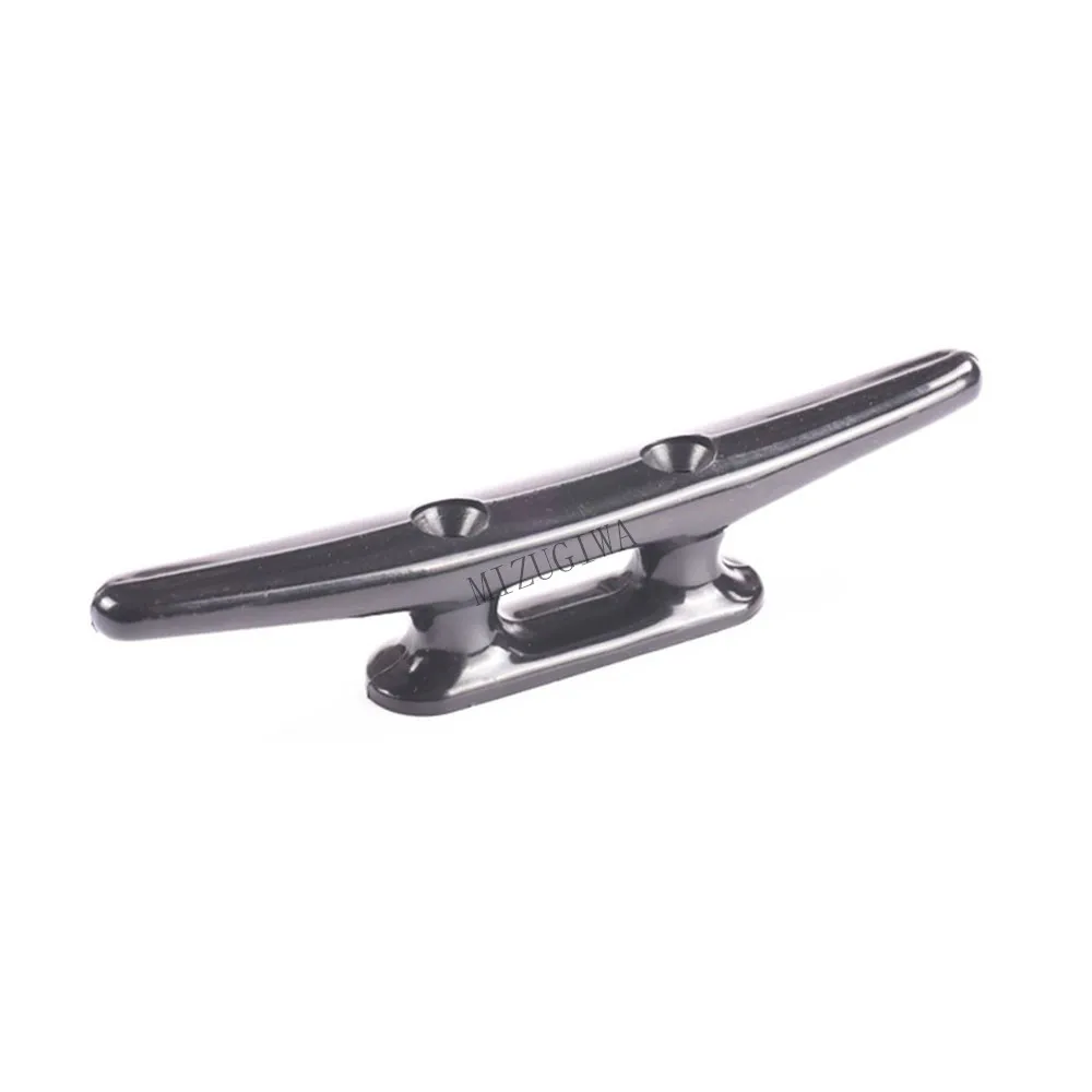 

6-1/2" Sea-Dog Marine Dock Hollow Anchor Flat Top 2 Hole Open Base Boat Cleat Rail Mount Kayak Canoe Deck Boat Rope Nylon Taquet