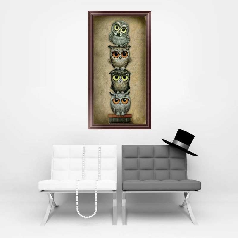 

DIY Owl 5D Diamond Embroidery Painting Cross Stitch Art Craft Decoration Gift 87HB