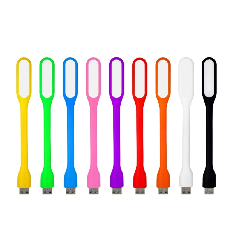 Горячая XD 10 шт. эффективный гибкий Usb светодиодный светильник для чтения