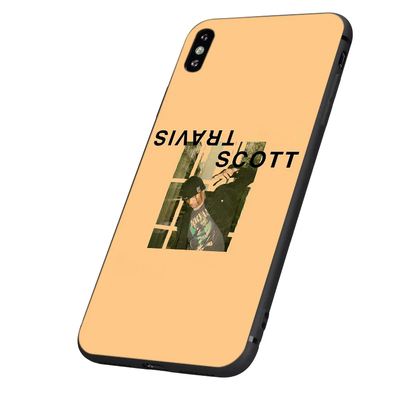 Черный чехол ТПУ для iphone 5 5s se 6 6s 7 8 plus x 10 чехол силиконовый чехол для iphone XR XS 11 pro MAX чехол Трэвиса Скотта astroworld