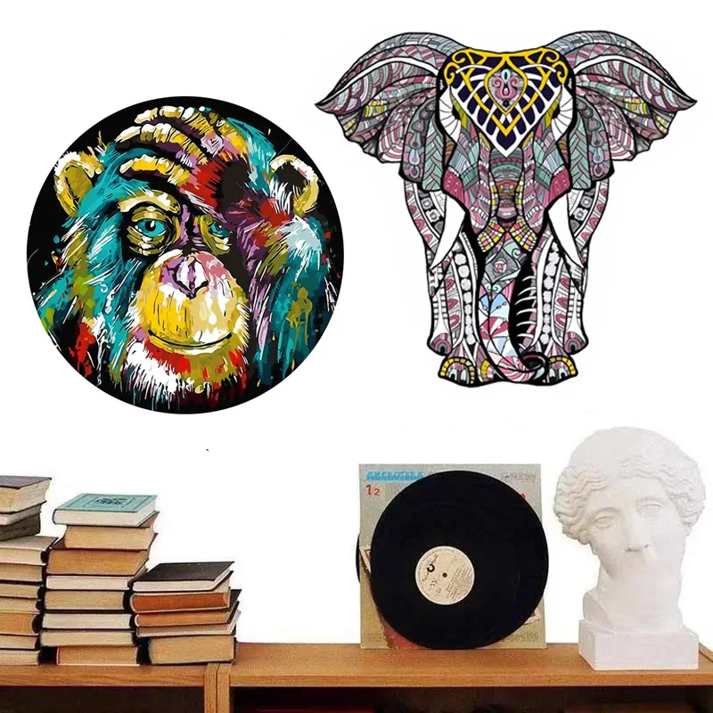 

Деревянный пазл в форме животного, пазл уникальной формы для детей, лучший деревянный подарок для детей, Рождество, Хелл, сложность