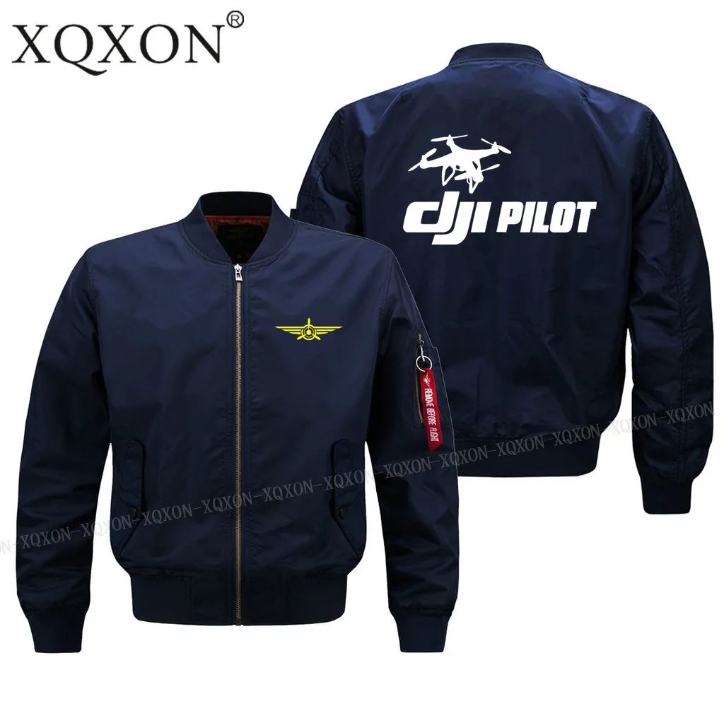 

New DJI Drone Pilot Design Spring Autumn Winter 2022 Man Plane Jacket Thick Thin Pilot Ma1 Mens Bomber Jackets Coats J638