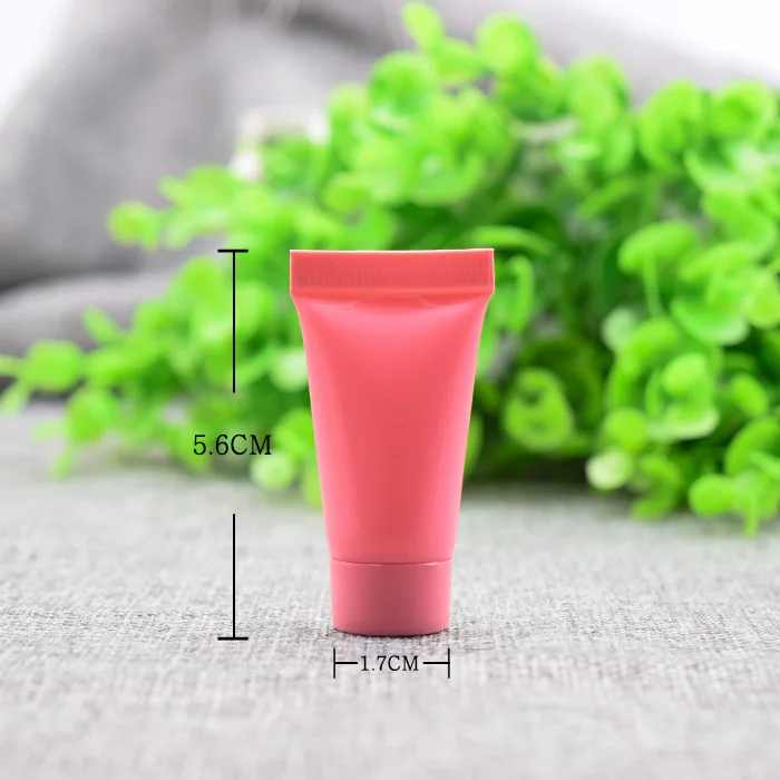 100 шт. 5 мл красочные пустые тубусы для крема контейнер косметического лосьона