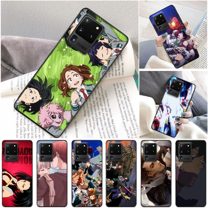 

My Hero Academia Tomura Boku Todoroki Shouto Bakugou Katsuki Dabi Shigaraki Phone Case For Samsung Galaxy S20 Plus FE Cases