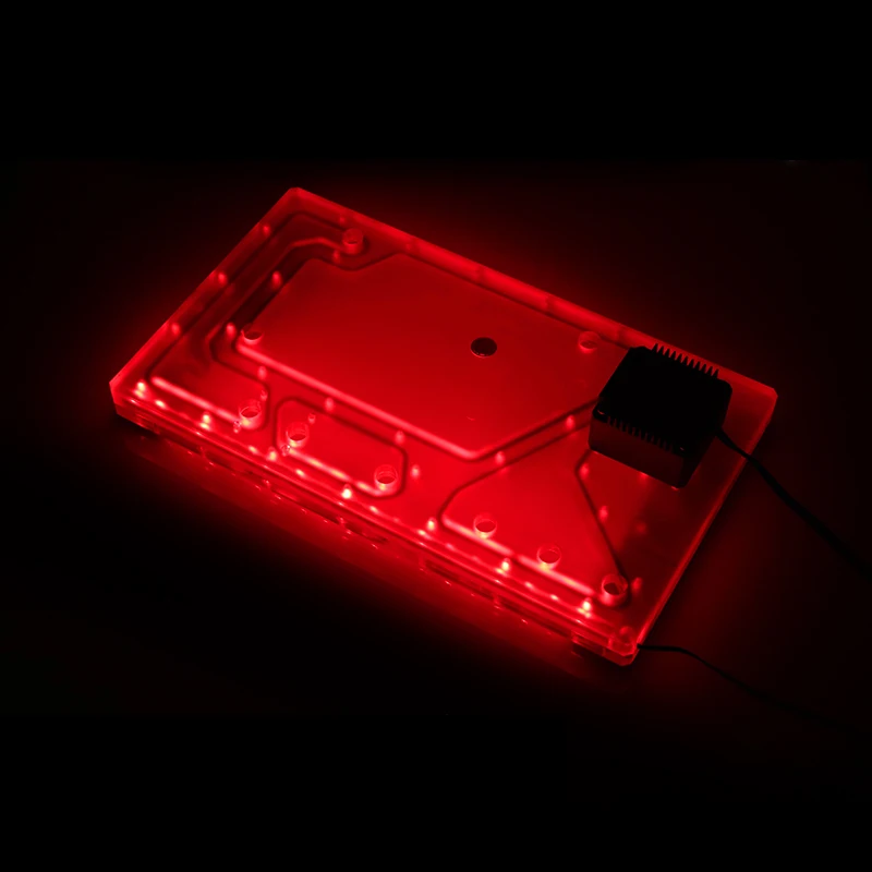 BYKSKI цветная (RGB) для чистой воды бак Thermaltake TT уровень 20XT компьютер чехол резервуара
