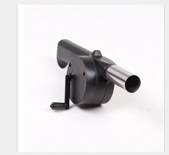 Бесплатная доставка Удобная воздуходувка для барбекю мини Электрический Гриль