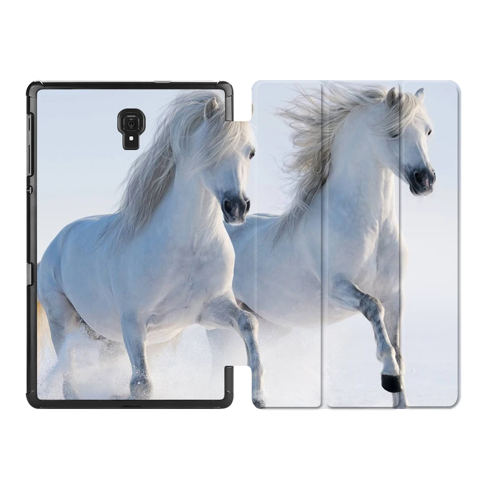 SS19 Чехол для планшета MTT для samsung Galaxy Tab A 10,5 дюймов, умный чехол с милой собачкой из искусственной кожи для samsung Tab A 10,5 '', чехол SM-T590 T595 - Цвет: SS19
