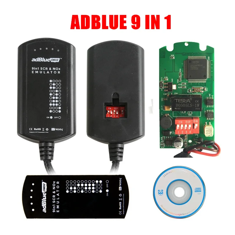 Adblue 9 в 1 эмулятор поддерживает Евро 4 и 5 поддерживает 9 грузовиков не нужно программное обеспечение Swith эмулятор AdBlue обновление 8 в 1 - Цвет: 9 IN 1