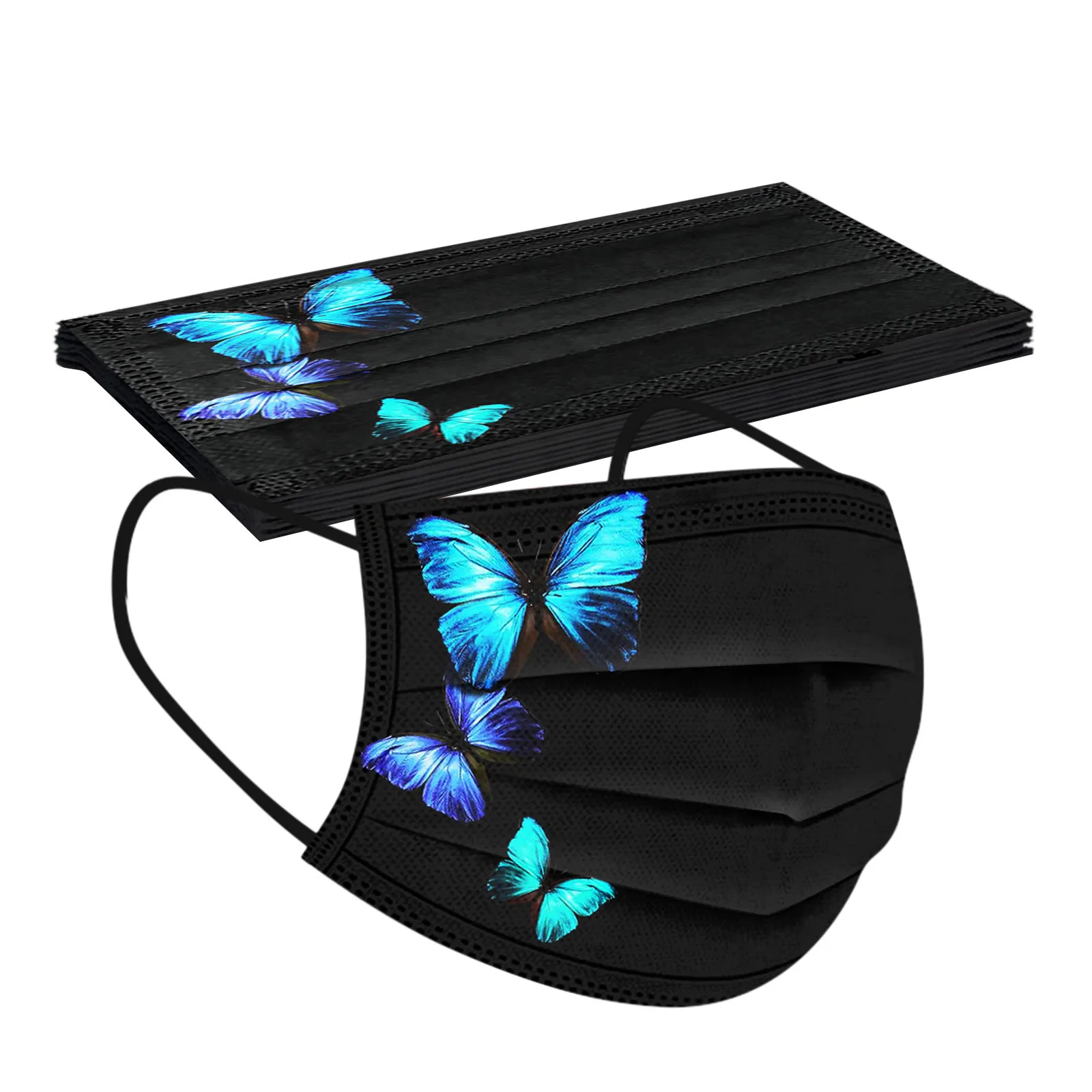 10 шт. одноразовые маски-бабочки для лица | Тематическая одежда и униформа