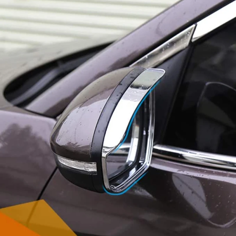 

for Hyundai Tucson 2016-2019 Rearview Mirror Eyebrow Rain Shield Cover Trim Accessories
