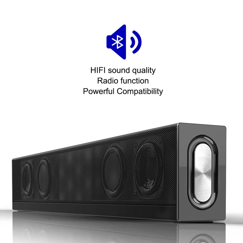 Bluetooth динамик домашний кинотеатр звуковая панель 20 Вт Высокая мощность с