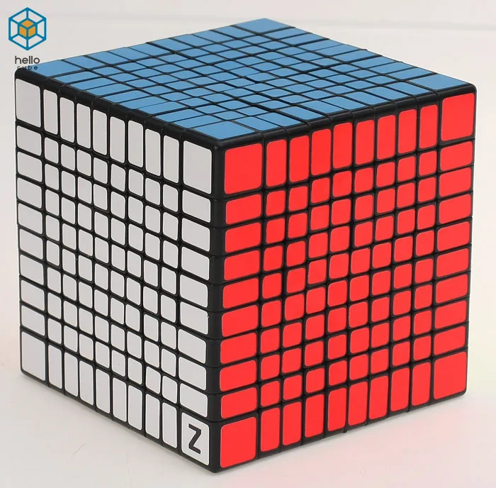 Shengshou кубик рубика 10х10 Головоломки 10x10 скоростной 10 слоев большой 10x10x10 Магический