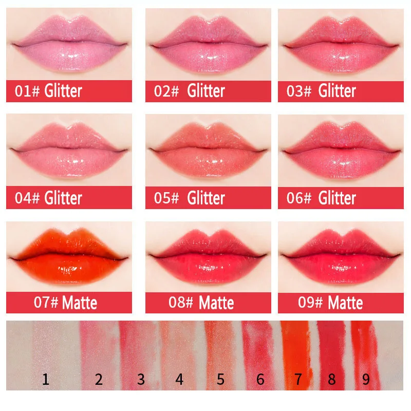 Увлажнитель длительного действия блеск для губ косметика блестящая жидкая