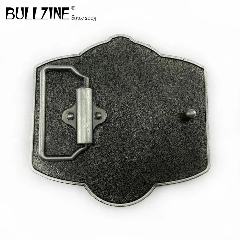 В Bullzine оптовая продажа Джонни Кэша пряжки ремня с оловянной отделкой FP 02655 2