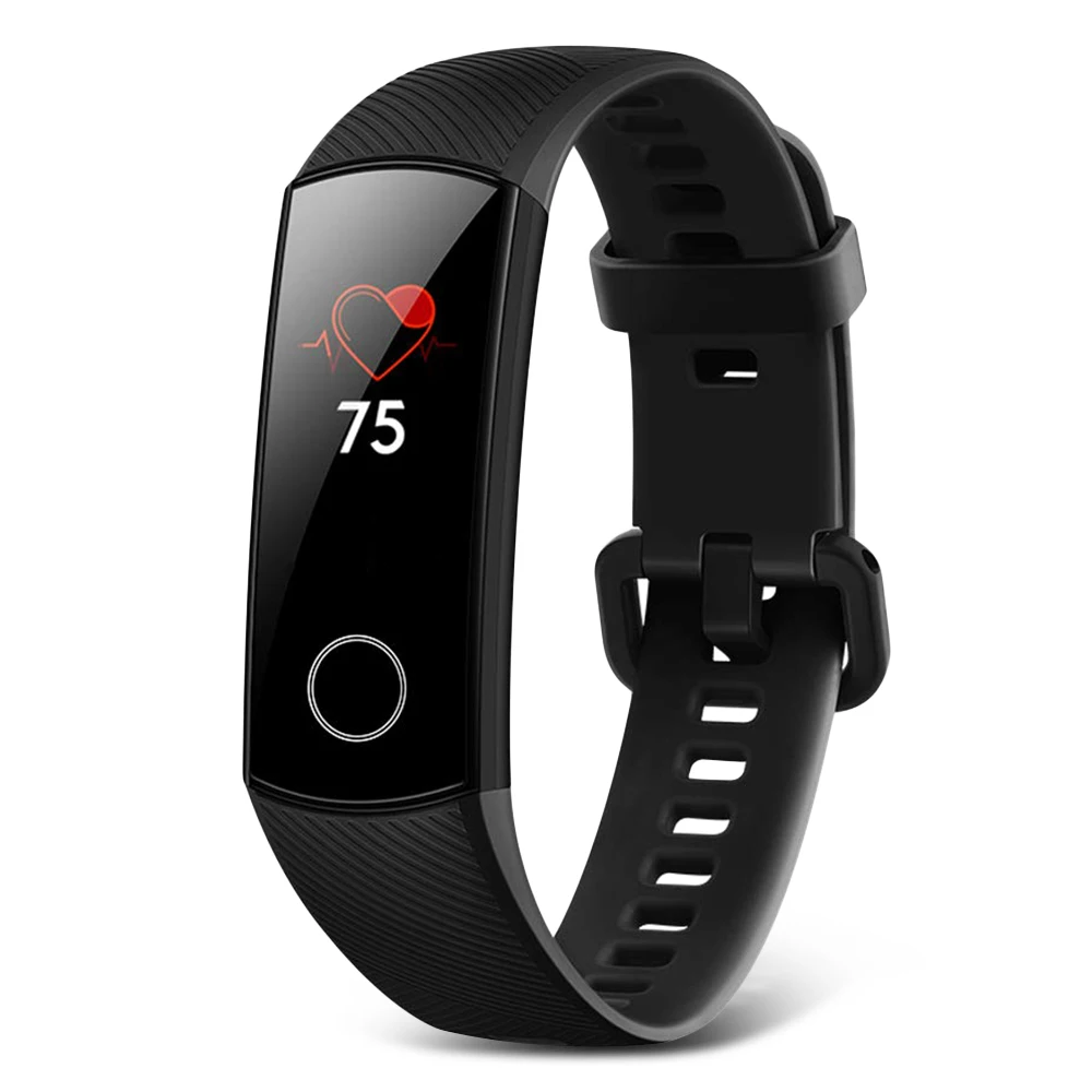 Оригинальный Смарт браслет HUAWEI Honor Band 5 часы с пульсометром и шагомером Bluetooth 5ATM
