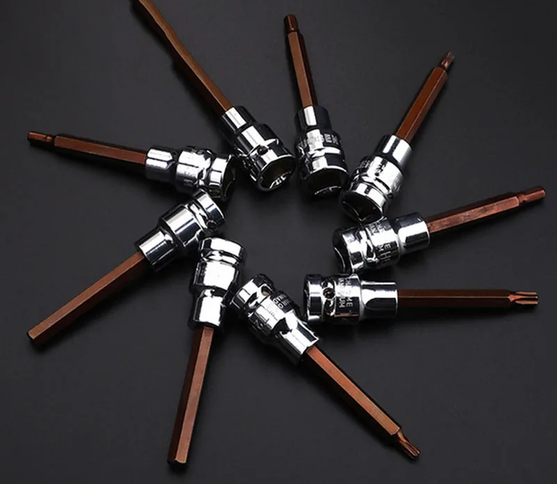 Набор торцевых головок для ручных инструментов шестигранные головки