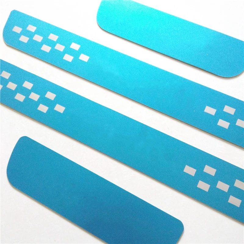 Стайлинг автомобиля полоса на порог Накладка подходит для Citroen C4 Aircross 2011 2012 2013 2014