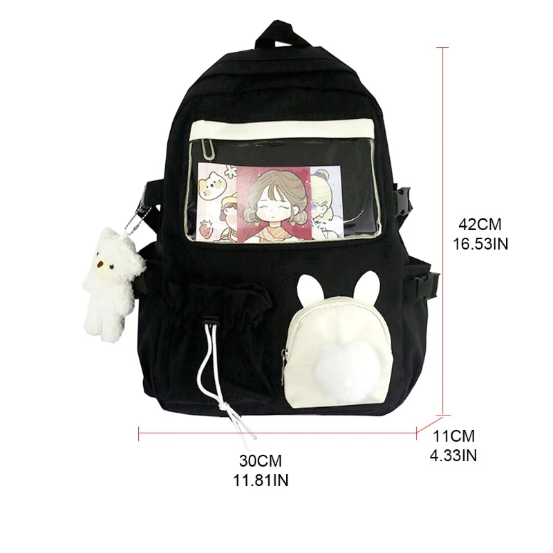 Женский рюкзак с объемным рисунком школьные ранцы сумка для девочек-подростков