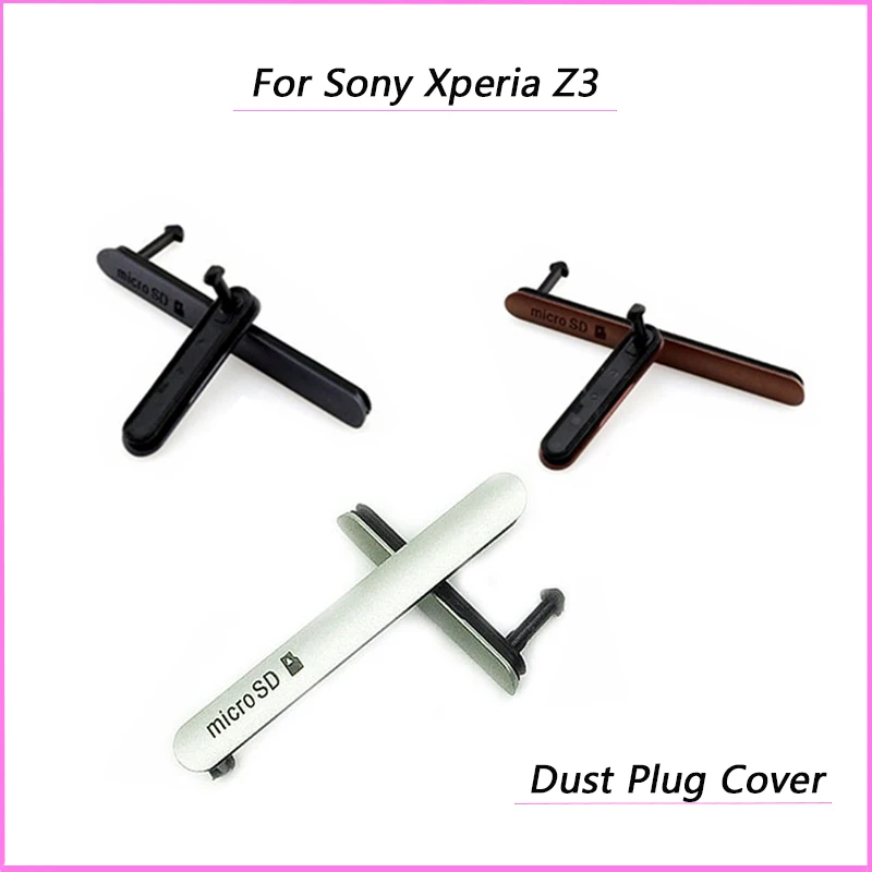 Для sony Xperia Z3 Dual D6633 D6683 один D6603 новое зарядное устройство usb крышка Порт
