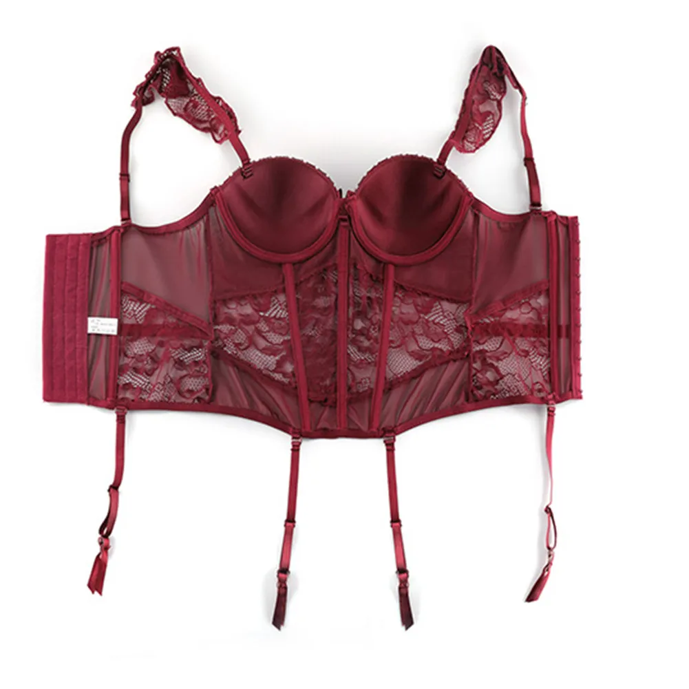 Женское кружевное нижнее белье CYHWR бюстгальтер с пуш-апом и трусики | Женская