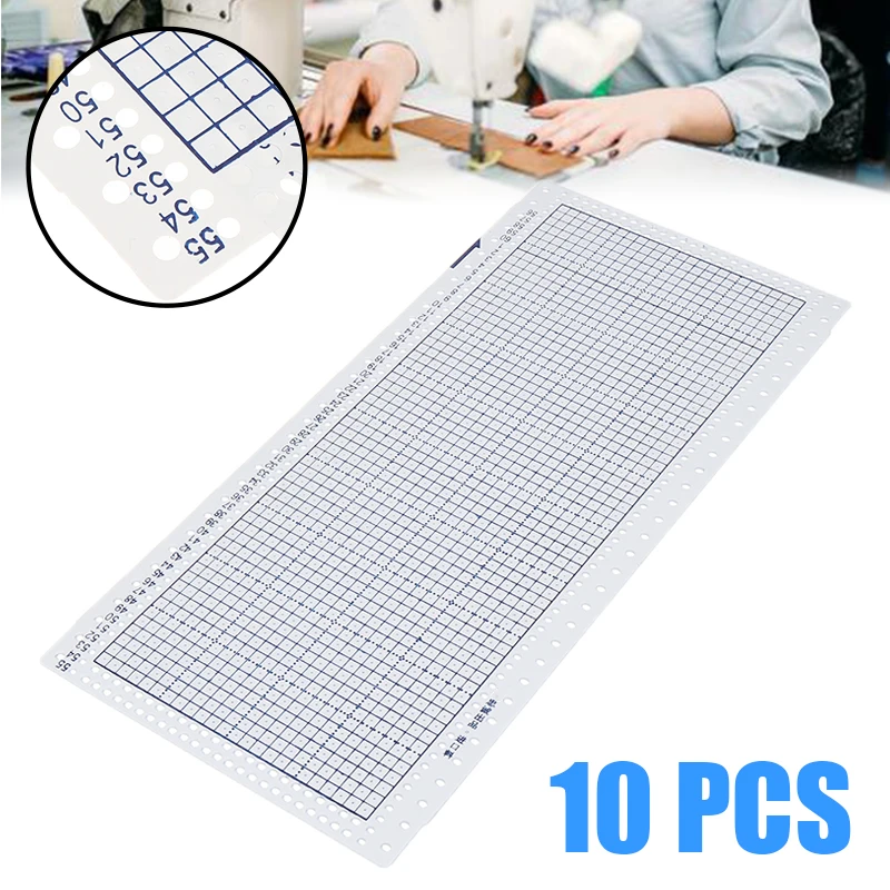 10 шт. Punchcard подходит для Brother Singer вязальная машина пустой Пробивной карты KH860 KH868 SK260 SK280