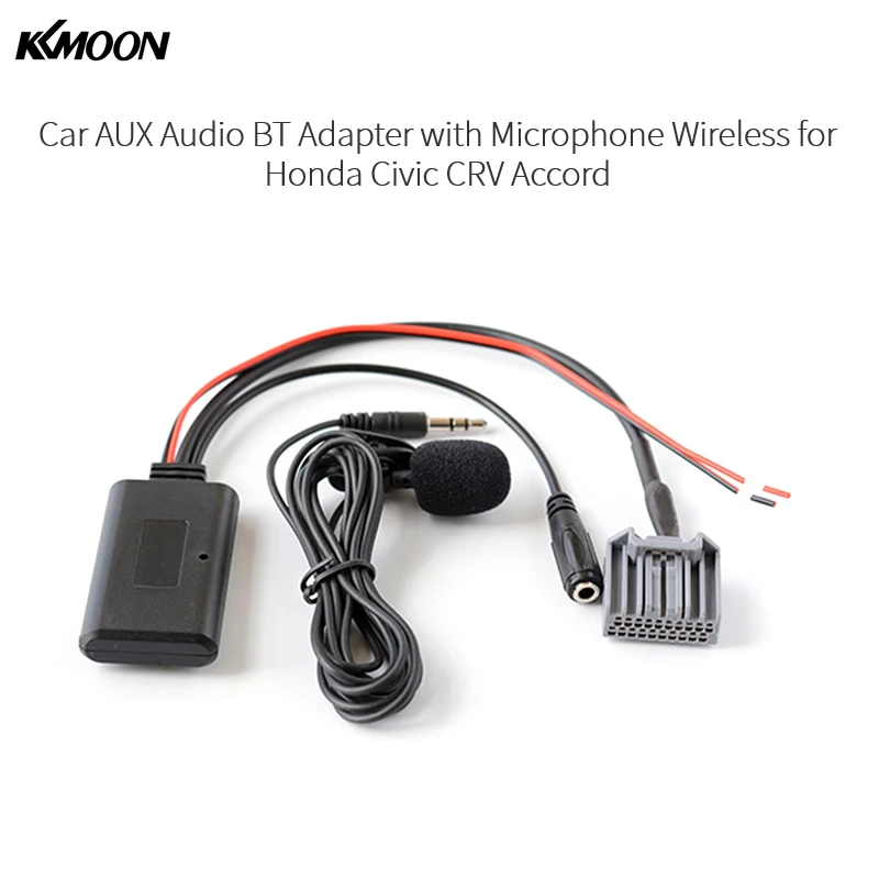 Автомобильные аксессуары AUX аудио адаптер BT с микрофоном беспроводной